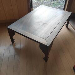 木製 無垢材と思われる 古いテーブル