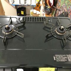 Rinnai リンナイ ガステーブル RTE597BKL 2022年製 コンロ 高年式  片面焼き水なしグリル 調理油過熱防止装置 ・ 立消え安全装置 ・ コンロ消し忘れ消火機能 ・ グリル消し忘れ消火機能 都市ガス用 2口 新生活 引越 一人暮らし  堺市 石津【ジャングルジャングルサカイ石津店】