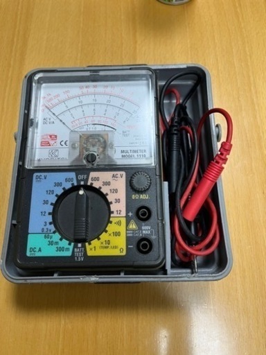 共立　電圧計　MODEL 1110