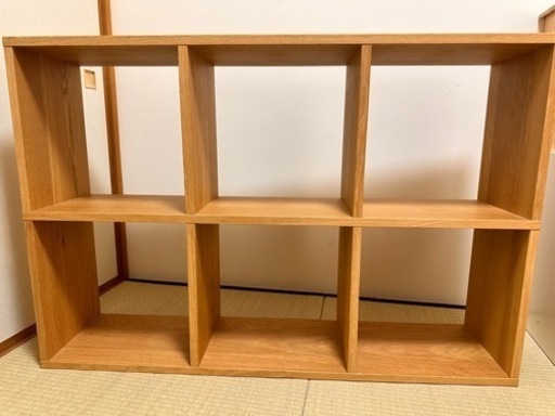 無印良品　スタッキングシェルフ3×2