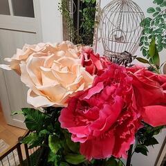 薔薇造花　大きめ