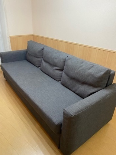 美品✨3人掛けIKEAソファベッド