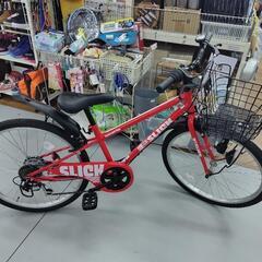 J020☆美品☆子供自転車☆SLICK☆6段速☆24インチ