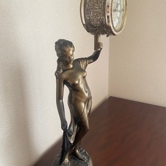 【受付終了しました】アンティーク調銅製置き時計