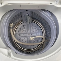 SHARP 洗濯機 7kg ES-G7E5-KW 2018年製 内装クリーニング
