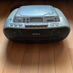 CDラジカセ　SONY