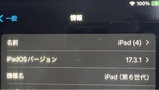 iPad(第6世代)9.7インチ 128GB