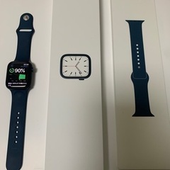 Apple Watch 7 45mm GPSモデル　ブルー　バン...