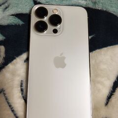iPhone13pro 256GB シルバー ケース ケーブル付 交渉中