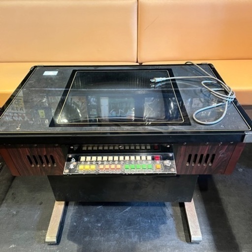 2/29まで　昭和レトロ　テーブルゲーム　麻雀テーブル　卓上ゲーム機