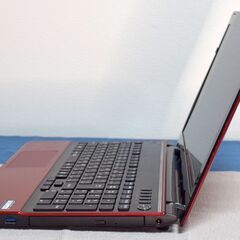 NEC高性能CPU Core i7搭載 薄型スリム ワインレッド 高速SSD メモリ大8G