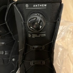【ほぼ新品】スノボブーツ　26.0cm ブラック　RIDE ANTHEM