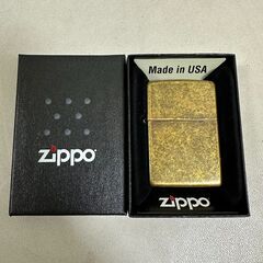 Zippo オイルライター ゴールド