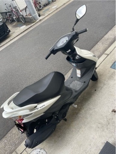 スズキ アドレス V125ss  中型バイク 小型  address 22421km