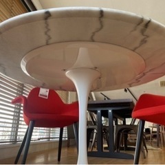 エーロ・サーリネン チューリップテーブル 大理石 リプロダクト