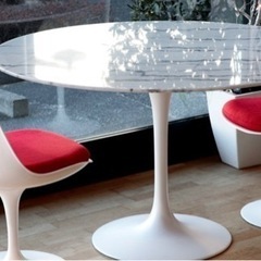 エーロ・サーリネン チューリップテーブル 大理石 リプロダクト