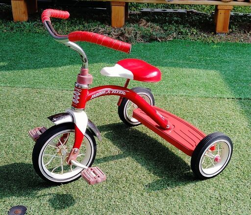 ※　受け渡し完了　※　　　　　　　　　　　　　　　　　　　　　　　　　　　　　　　　　　　三輪車　ラジオフライヤー社　レトロ　赤　レッド　radioflyer