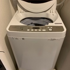 洗濯機(3年使用)お譲りします。