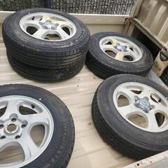 パジェロミニ用のホイールセット