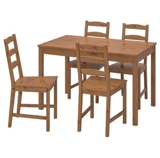 IKEA イケア　ヨックモック　ダイニングテーブルセット