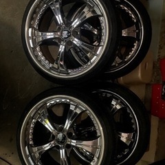希少ホイール SSR Vienna クラージェ 19インチ メッキ