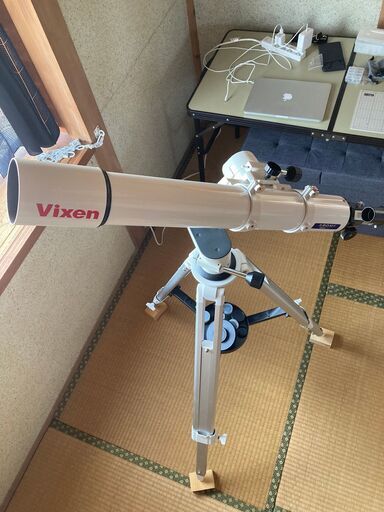【成約】天体望遠鏡　Vixen A80Mf・ポルタⅡ経緯台