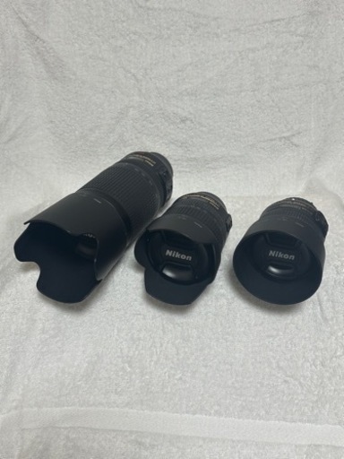 ⭐︎早い者勝ちです‼⭐︎  Nikon ニコン AF-S NIKKORレンズ3点セット‼︎⭐︎