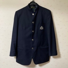 鹿児島高校　男子制服(大きいサイズ)一式