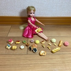 ハンドメイド　りかちゃんサイズ　パンドーナツ　遊び