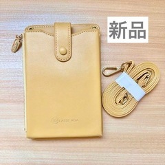 スマホポーチ　ショルダーバッグ　ミニ財布　コインケース　ポシェッ...