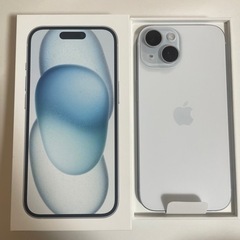 【新品未使用】iPhone15 128GB ブルー 本体 SIMフリー