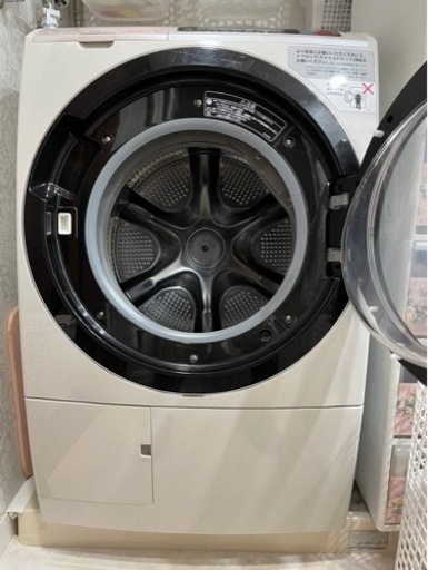 (2/22迄の出品予定です)HITACHI ドラム式洗濯機 2017年製