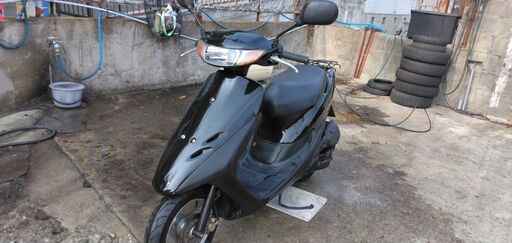 ⭐ホンダライブディオ　黒　AF35　ハイスピードプーリー　社外リアサス