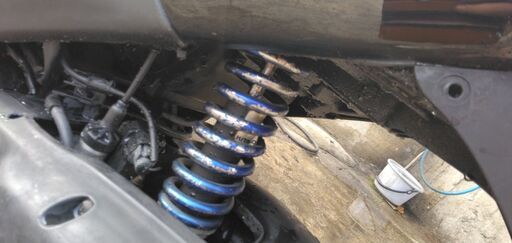 ⭐ホンダライブディオ 黒 AF35 ハイスピードプーリー 社外リアサス