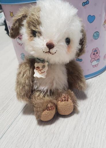ハンドメイド ぬいぐるみ 犬  作家様 たれ耳