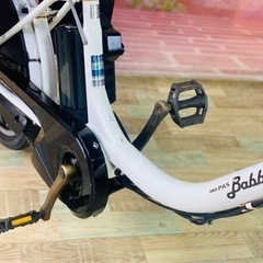 ①5949子供乗せ電動アシスト自転車YAMAHA 20インチ良好バッテリー