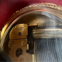 リュージュ オルゴール ペンダント 懐中時計型