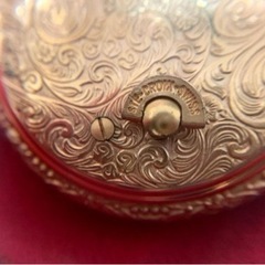 リュージュ オルゴール ペンダント 懐中時計型