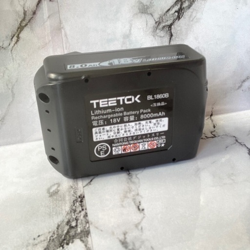 TEETOK 2個セットマキタ 互換 BL1860B 18V 8.0Ah バッテリー 互換バッテリー