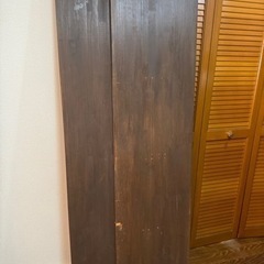 木の板2枚　176×45×1.9cm DIYに