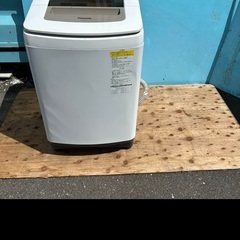 193B Panasonic 洗濯機 大容量8kg 乾燥付 小型...