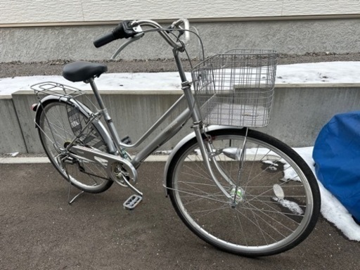 27インチ　6段変速　自転車