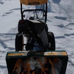 海外の除雪機、始動確認済