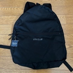 【新品】リュック　黒