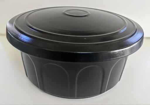 有田焼 遠赤セラミックス ご飯用保存容器 おひつ君 S-40B