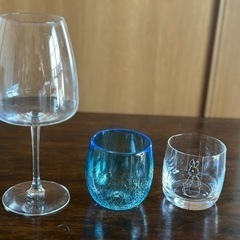 ワイングラス　琉球グラス　ピーターラビットグラス