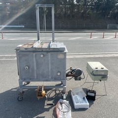 ☆中古品 陶芸窯 シンポ工業 灯油窯 ニューOS 数回使用しましたが、倉庫内に保管してましたので美品です！！ 動作問題なし☆ ☆中古品 陶芸窯 シンポ工業 灯油窯 ニューOS 数回使用しました