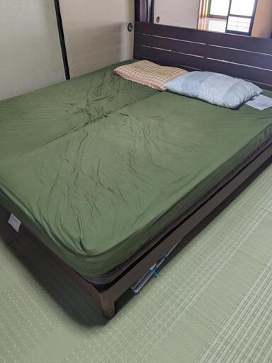 売約済み　ニトリ　マット付き　美品　ダブルベット
