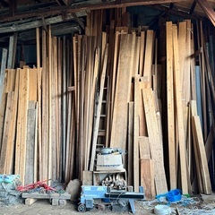 材木　サイズいろいろ　大量　引き取り限定　大工さん歓迎　DIYに...