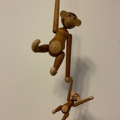 【正規品•美品】カイボイスンモンキー　大小2体セット 〜修理キット付〜